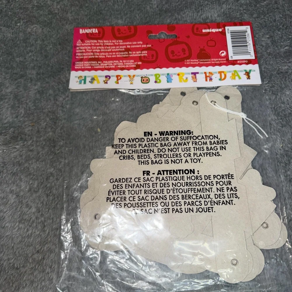 CoComelon HAPPY BIRTHDAY BANNER - 6 Ft Long